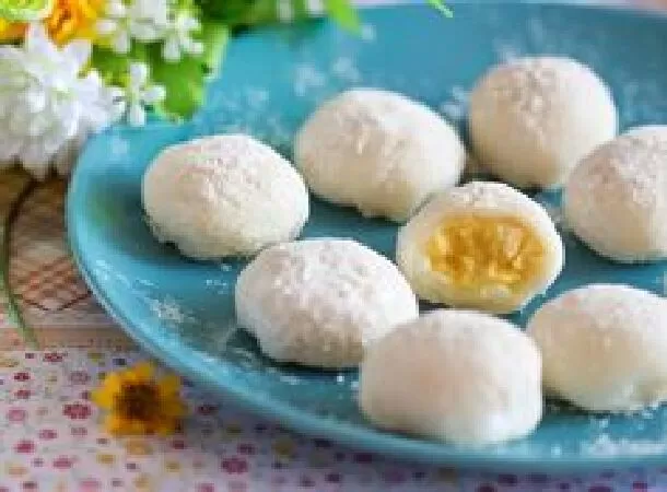 Bánh mochi kem tươi sầu riêng