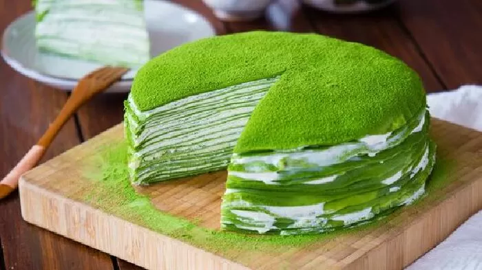 Bánh crepe matcha