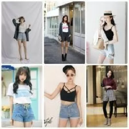 Quần short đi kèm với áo thun, sơ mi hoặc tank top