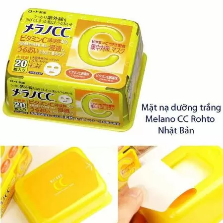 Mặt nạ CCMelano vitamin C