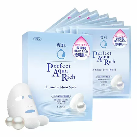 Mặt mạ Senka Perfect Aqua Rich Luminous Moist Mask
