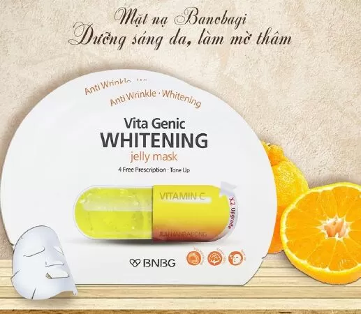 Mặt nạ giấy dưỡng da BNBG Vita Genic Whitening Jelly Mask