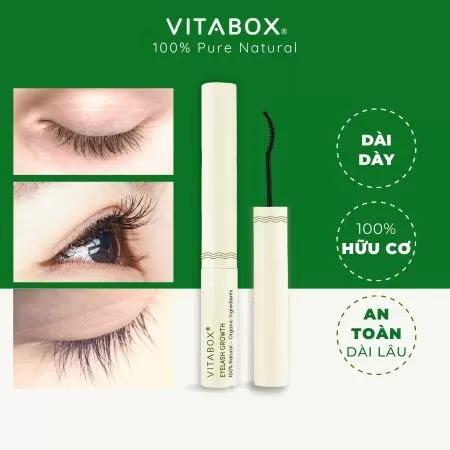 Dưỡng mi và lông mày VITABOX