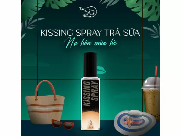 Xịt thơm miệng trà sữa Kissing Spray LOLI & THE WOLF