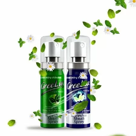 Xịt thơm miệng chiết xuất thảo dược Greelux