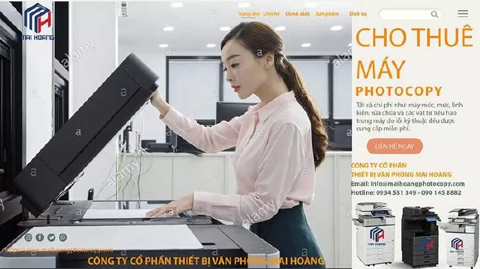 Công ty cổ phần thiết bị văn phòng Mai Hoàng