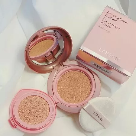 Phấn nước Laneige Layering Cover Cushion & Concealing Base