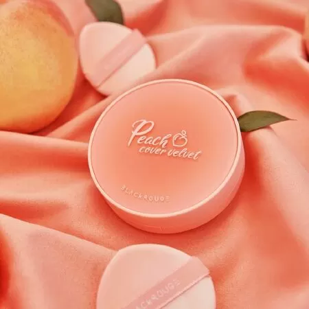 Phấn nước Black Rouge Peach Cover Velvet Cushion