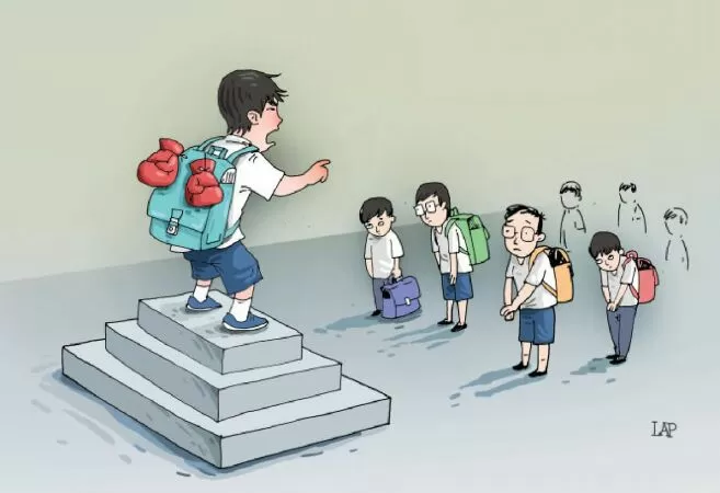 Văn mẫu lớp 12 nghị luận về vấn đề bạo lực học đường