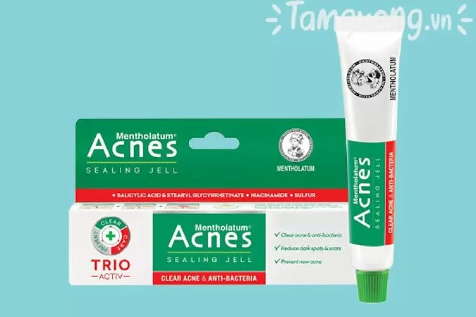 Kem trị mụn đầu đen dạng gel Acnes Sealing Jell