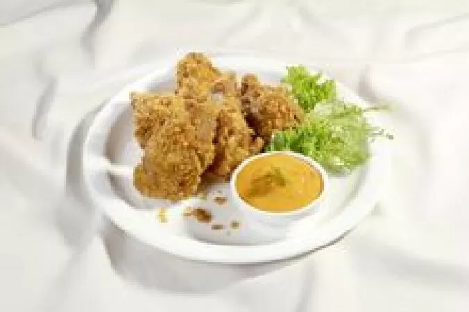 Gà chiên ngũ cốc