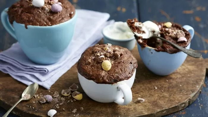 Mug cake socola