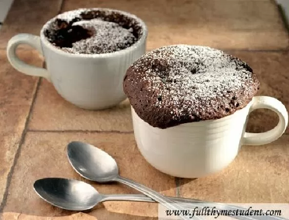 Mug cake cà phê