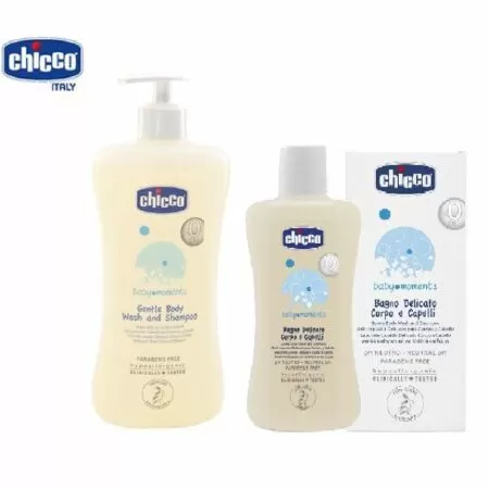 Sữa tắm gội chiết xuất yến mạch Chicco