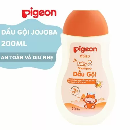 Dầu gội dịu nhẹ cho bé chiết xuất Jojoba Pigeon