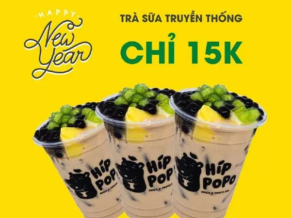 Hippopo - Tiệm Trà Trái Cây, Trà Sữa
