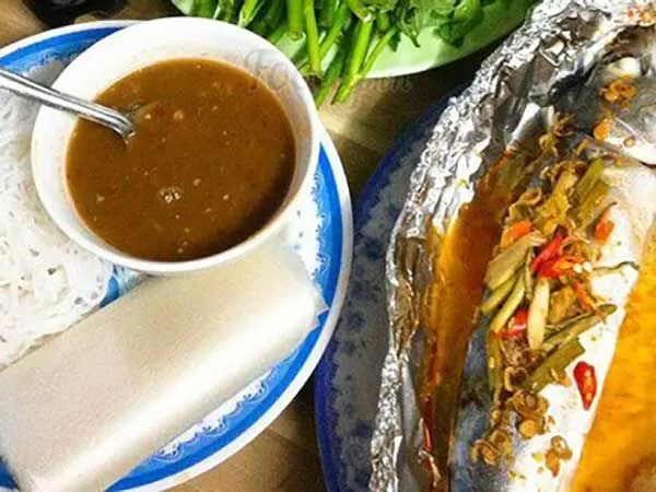 Cá Nục Cuốn Bánh Bé Nâu
