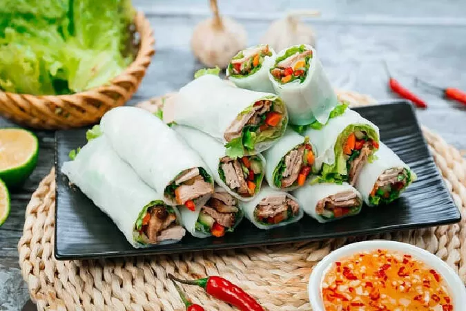 Phở cuốn thập cẩm