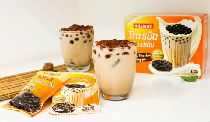 Trà sữa trân châu gói Hillway