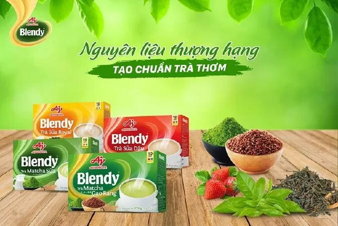 Trà sữa gói Blendy