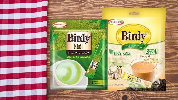 Trà sữa gói Birdy