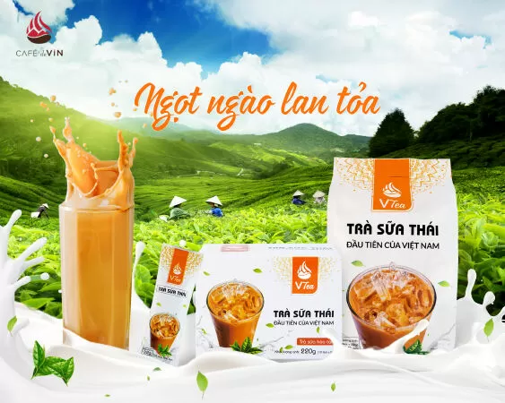 Trà Sữa Thái Hòa Tan - VTea