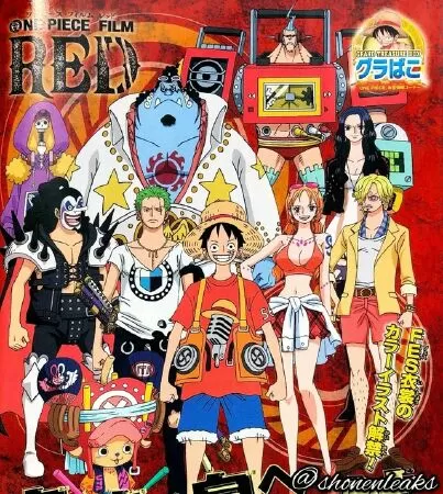 one piece film red