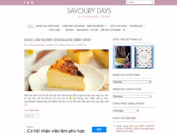 Savoury Days