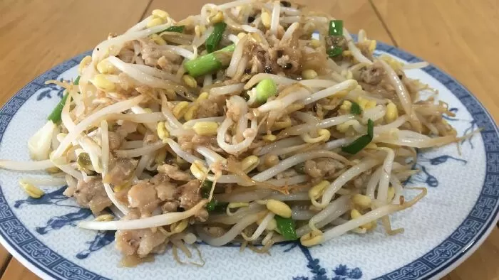 Giá đỗ xào thịt bò