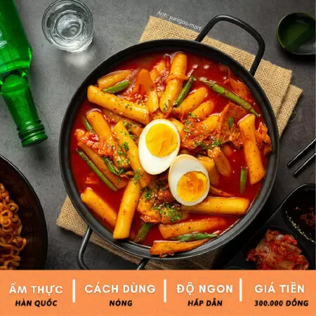 Lẩu Tokbokki