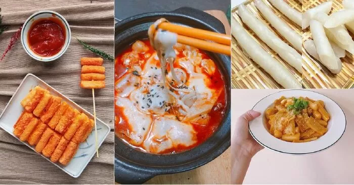 Tokbokki không cần tương ớt Hàn Quốc