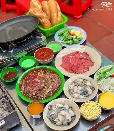 Bò nướng phố