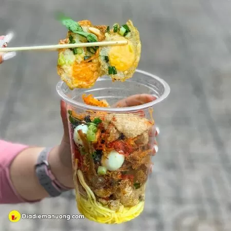 Bánh tráng trộn Nga