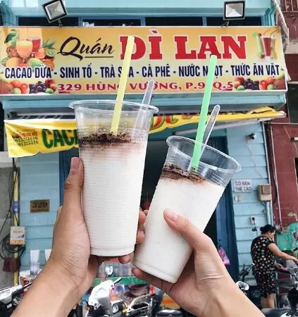 Cacao dừa dì Lan