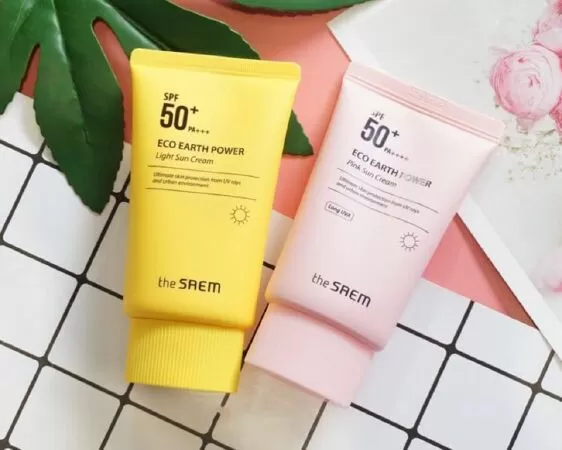 Kem Chống Nắng The Saem Eco Earth Sun Cream