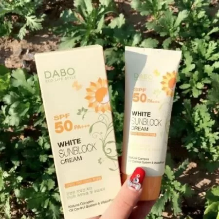 Kem Chống Nắng DABO White Sunblock Cream SPF50 pa+++