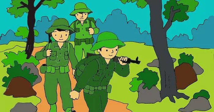 Người lính chiến - Người Cầm Bút