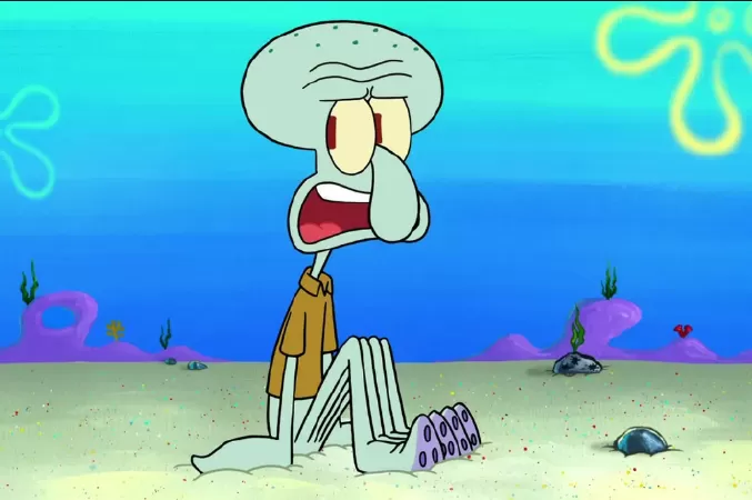 Squidward là một con bạch tuộc, không phải mực
