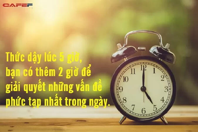 Dậy sớm