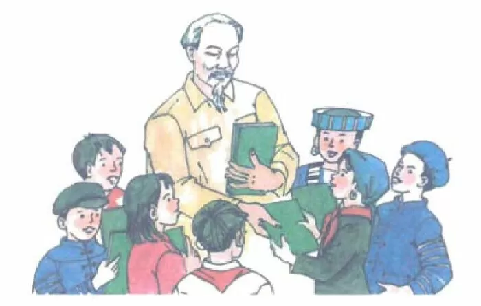 Tặng cháu Nông Thị Trưng - Hồ Chí Minh
