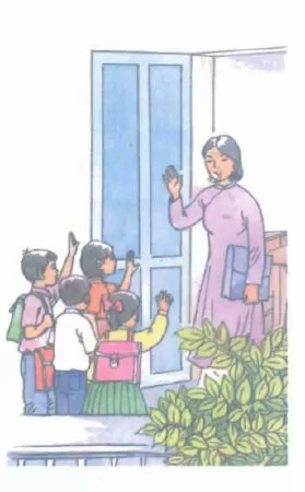 Gửi lời chào lớp 1 - Hữu Tưởng