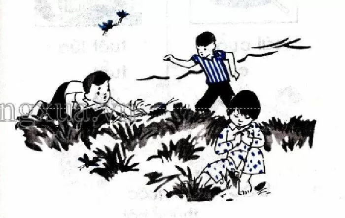 Bài 100 (vần uôi, uôm) trang 43