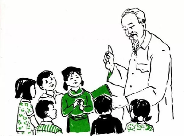 Tặng cháu Nông Thị Trưng - Hồ Chí Minh (tập đọc trang 95)