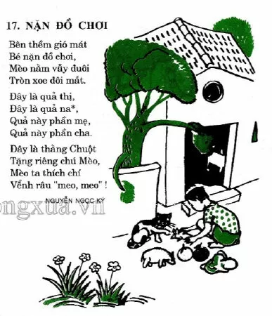 Nặn đồ chơi - Nguyễn Ngọc Ký (tập đọc trang 111 có trích khổ 1,2 và 4)