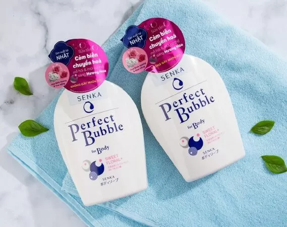 Sữa Tắm SENKA Perfect Bubble For Body Floral
