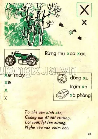 Chữ x (trang 33)