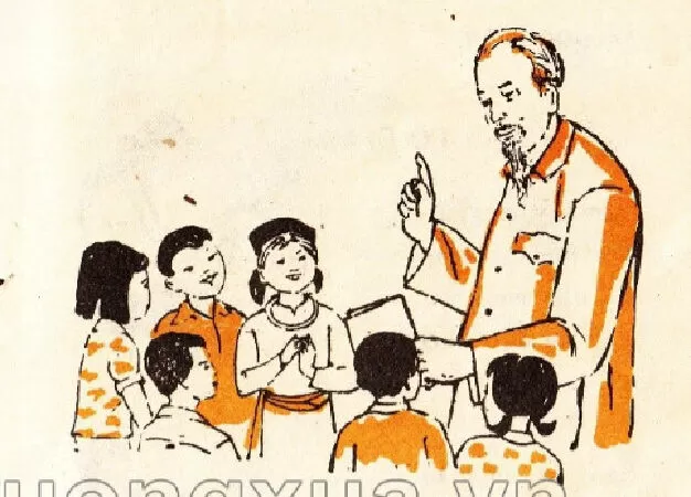 Tặng cháu Nông Thị Trưng - Hồ Chí Minh