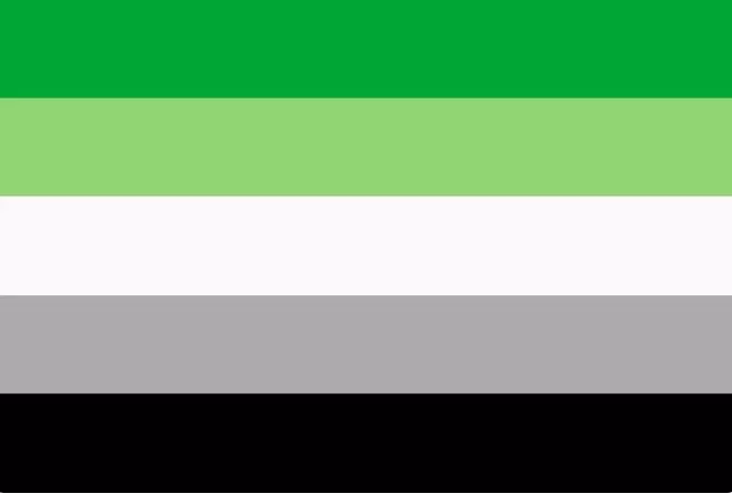 Aromantic Pride Flag