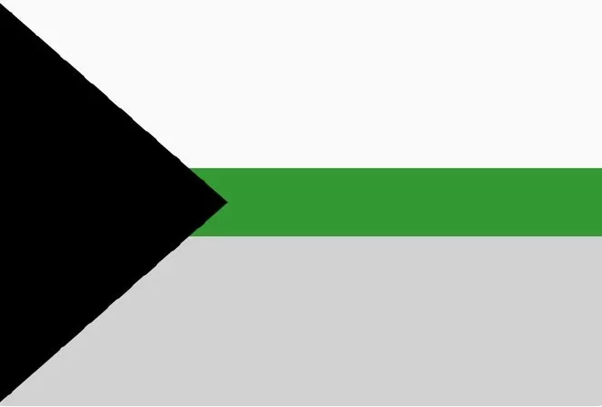 Demiromantic Pride Flag
