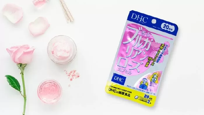 Viên Uống Hoa Hồng Rose Oil DHC